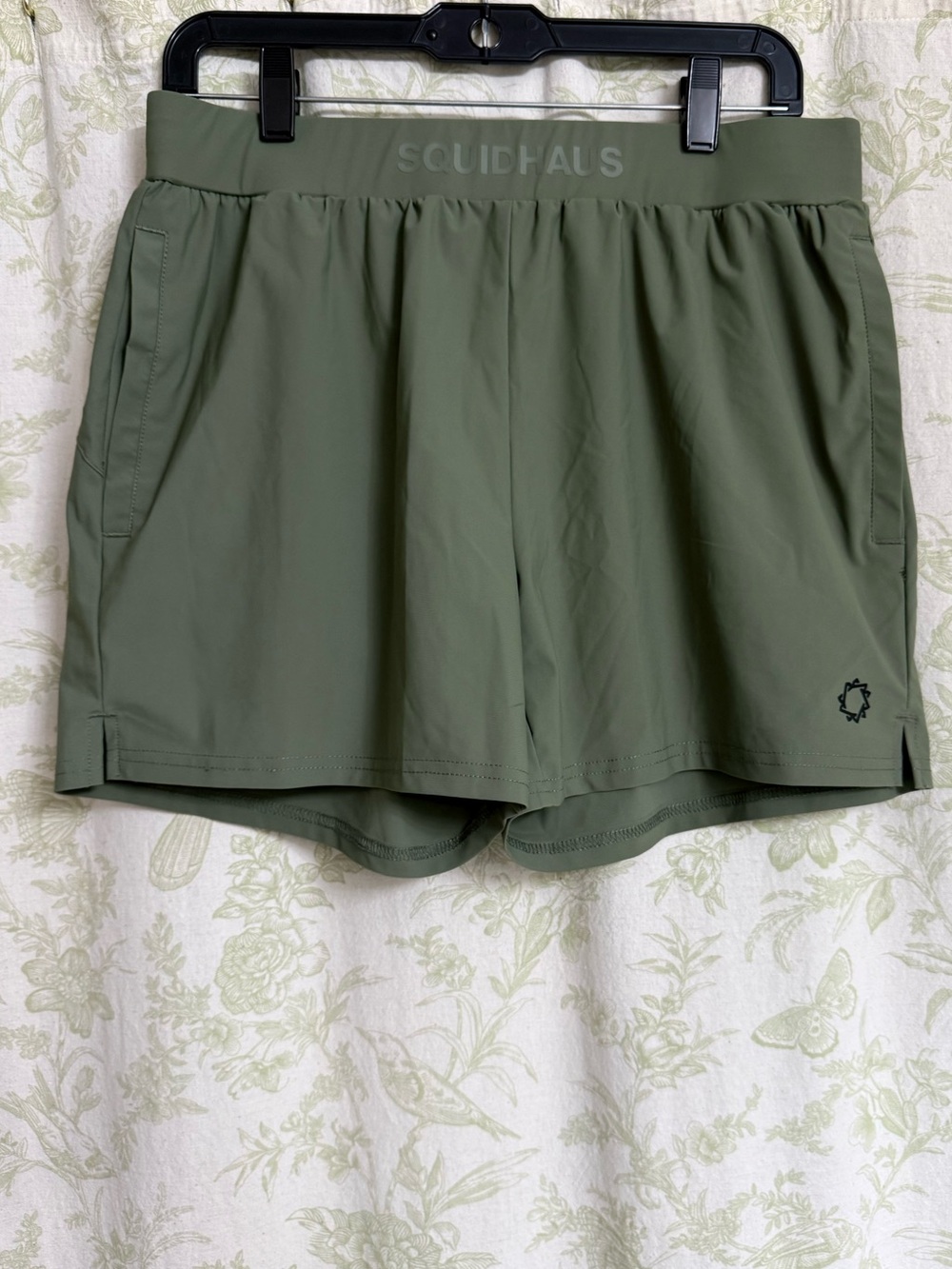 Squidhaus Green Athletic Shorts